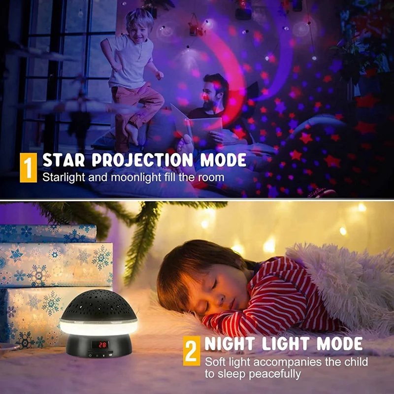 Juguetes para niñas de 3 a 8 años, proyector de estrellas de rotación con  temporizador, luz nocturna para niños, de 2 a 9 años, regalos para niñas