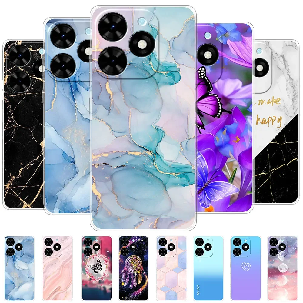 Per Tecno Spark 20 Pro Custodia In Silicone Soft Clear Coque Cover Per Tecno Spark 20C 10C Protect Coque Per Tecno Spark 10 Pro Funda