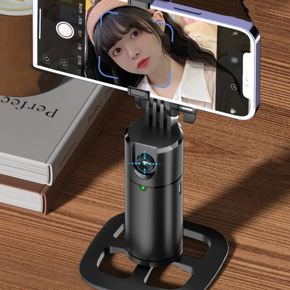 Face Auto Tracking Intelligent 360° Rotating Smartphone Gimbal Smart Function Stabilizer_voghion.com