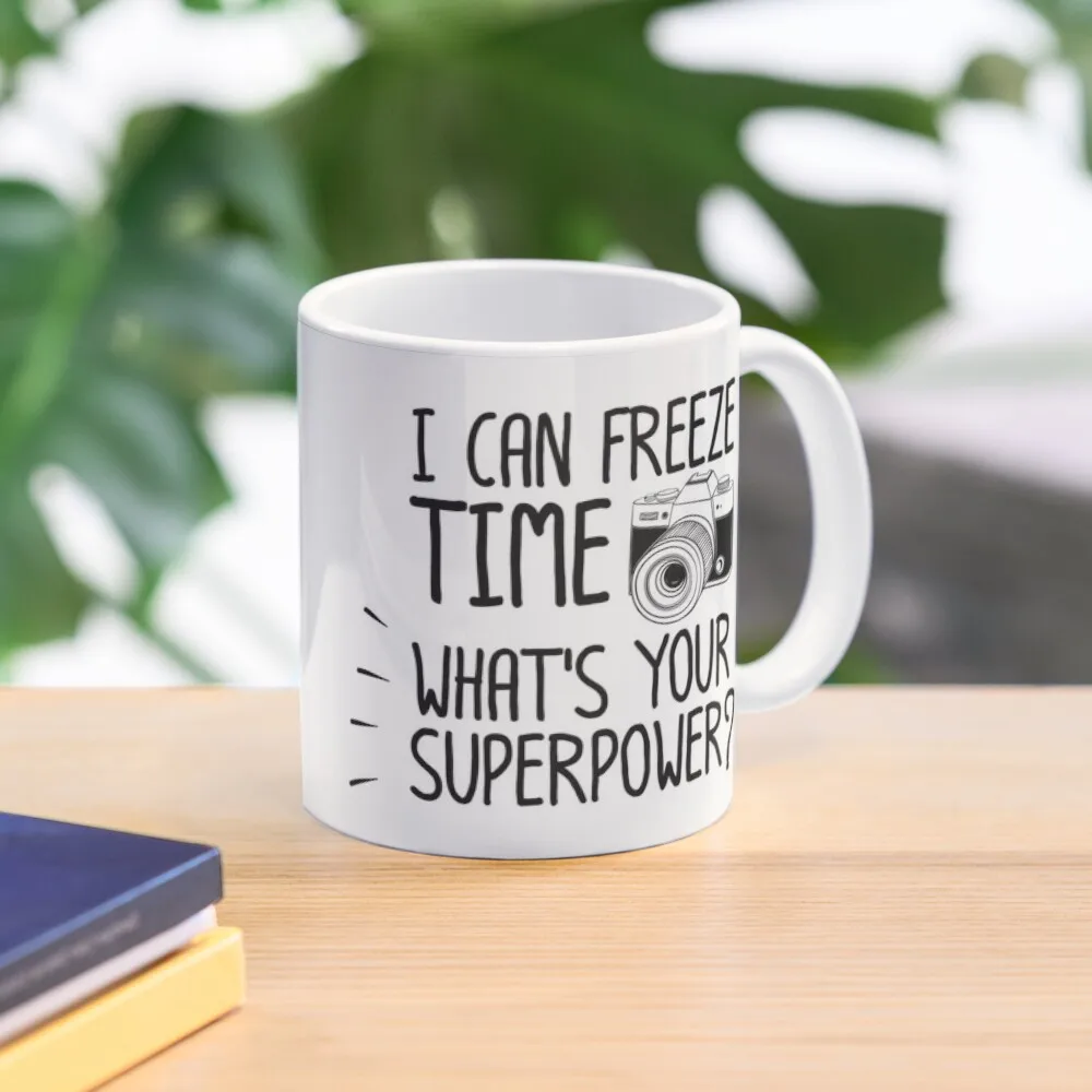 

Photographer I Can Freeze Time Photography Coffee Mug Coffee Cups Free Shipping