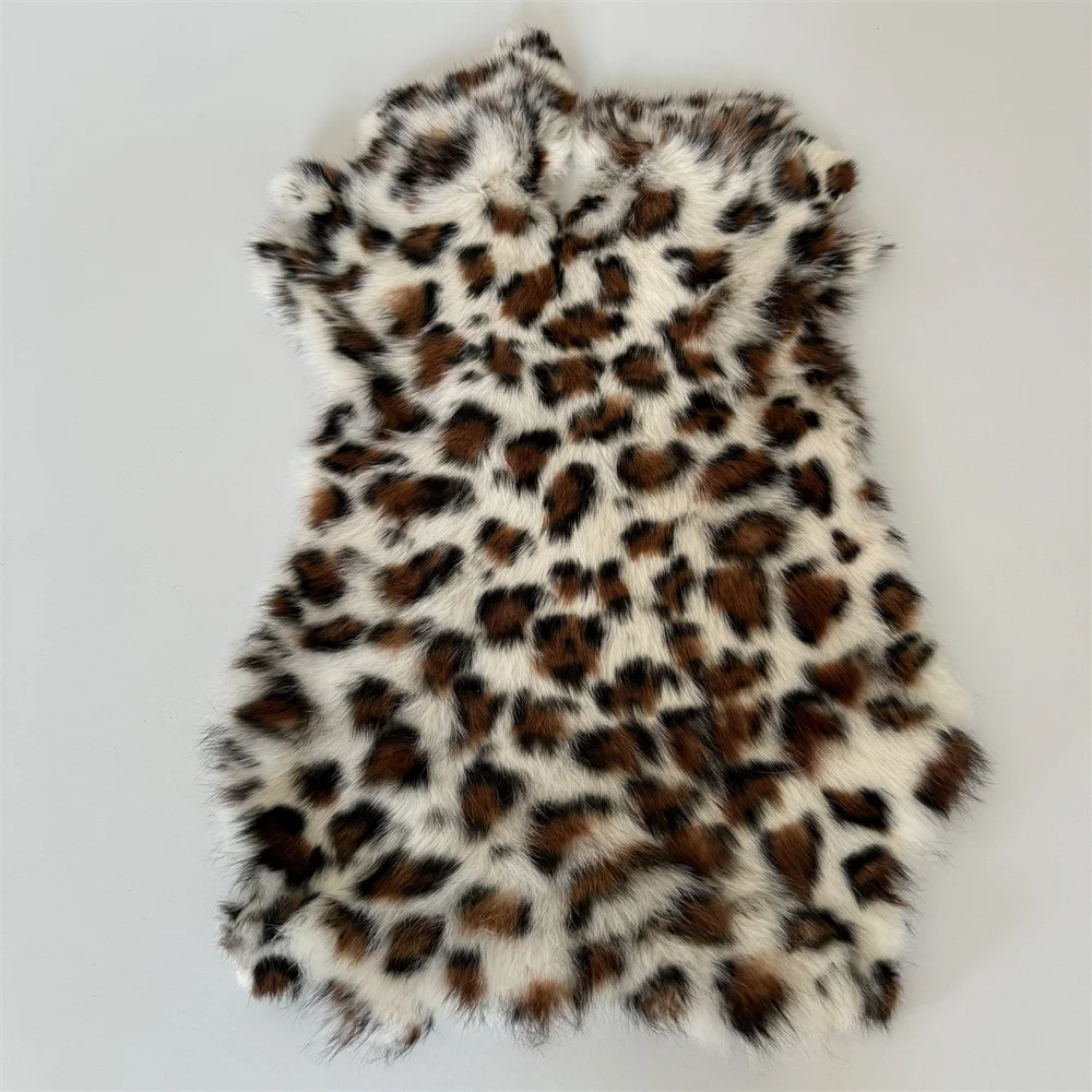 natural Rabbit Fur skin in bulk fur fabric