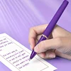High Quality Purple Ink Gel Pens - Smooth Writing , 0 . 7mm, LargCapacity-Ldeal For Office And School Supplies- 3 / 6 / 12pcs 5