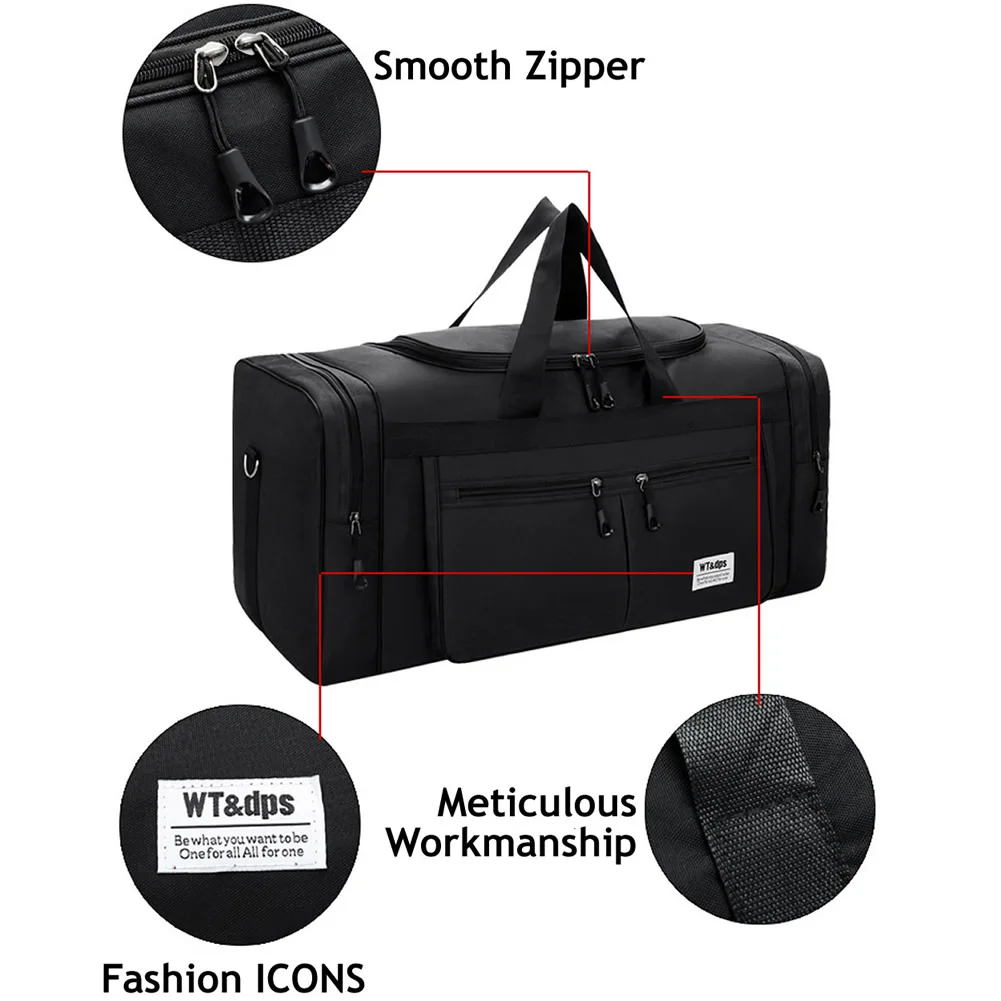 New Extra Large Capacity Travel Bag Men Travel Business Handbag Student School Waterproof Storage Large Luggage Bag Dropshipping