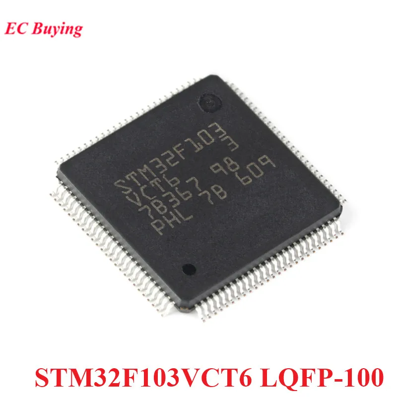 Muslimate Stm32F103 Stm32 F103Vc F103Vct6 Stm32F 103 Vct6 Arm Lqfp-100 Cortex-M3 Microcontrollore A 32 Bit-Chip Mcu Ic Originale