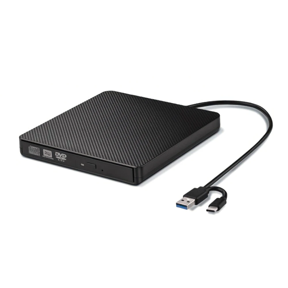 Dvd cd enclosure usb3 0 type c external optical drive enclosure plug