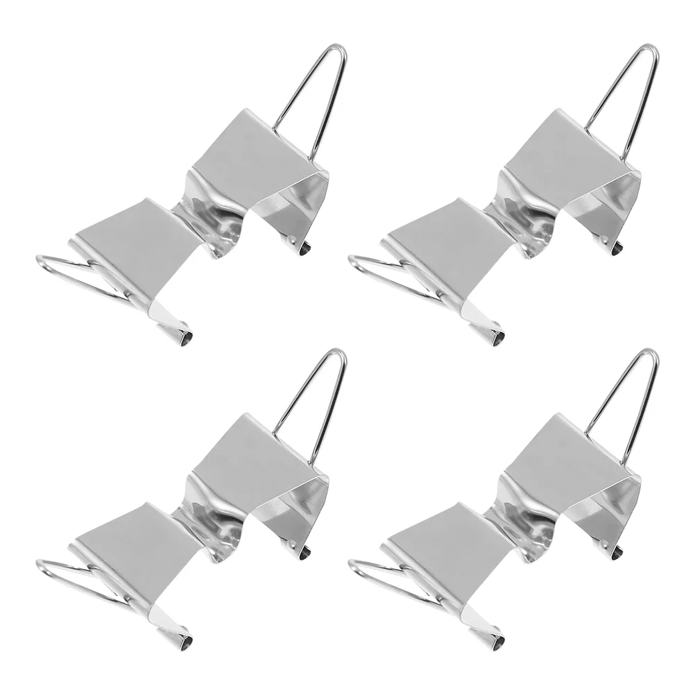 4pcs Wet Canvas Clips Stainless Steel Oil Painting Frame Clamps for Separating and Protecting Artwork