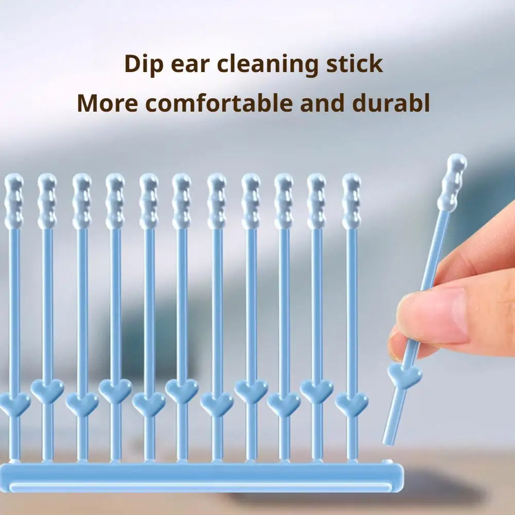 24 Teile/schachtel Silikon Ohrenschmalz Entferner Klebrige Ohr Picks Einweg Klebstoff Earpick S/L Wiederverwendbare Ohr Reiniger für Kinder & Erwachsene – Detail 9