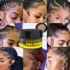 GZE African Black Castor Extra Hold Braid,Contains Black Castor Oil & Coconut Oil Edge Control, Hair Wax Gel for Women 1
