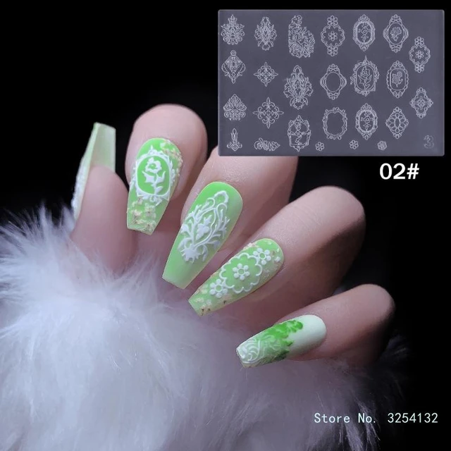 DIY 3D Silicone Nail Art Decortive Design Mold Nail Art Making