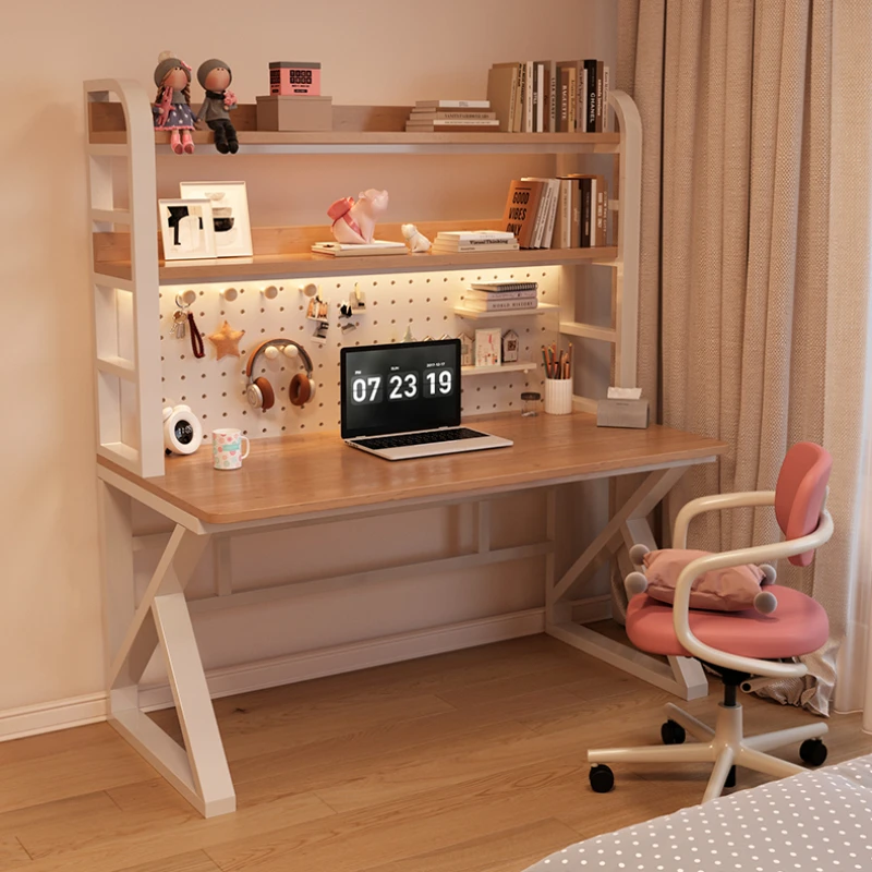 Bedroom Simplicity Office Desk Study Home Computer Shelf Design Office Desk Table Single Bureaux Meuble Work Furniture QF50OD