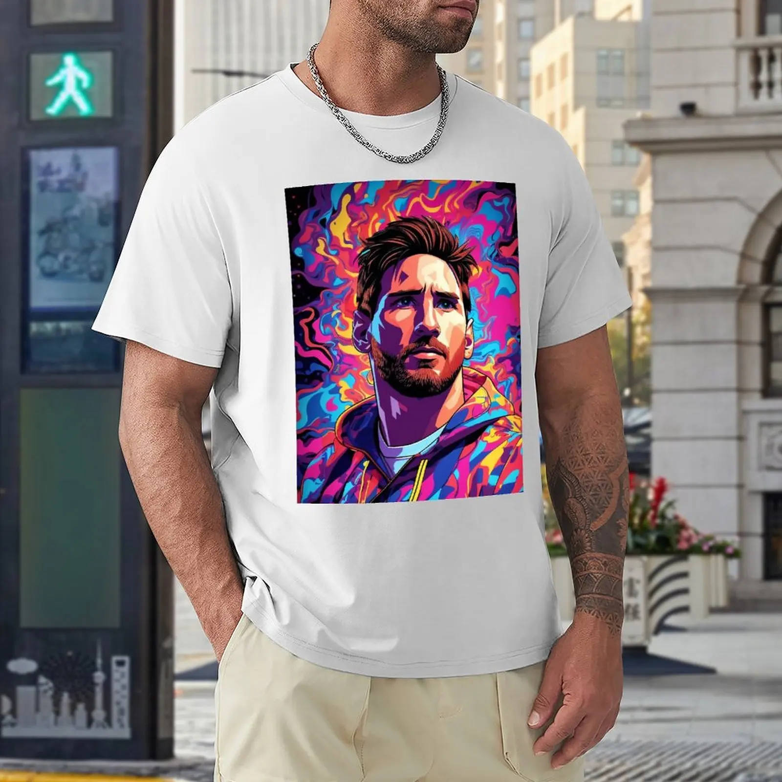 Graphic Vintage Celebration Reggiseno E Posta E Argentina No.10 Capra Caricatura 89 T-Shirt Campagna Hom Di Alta Qualità