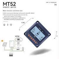 ECGSOLAX MT52 affichage de compteur à distance pour EPEVER MPPT contrôleur de Charge solaire Tracer-AN série G3 compteur à distance avec LCD MT52 3