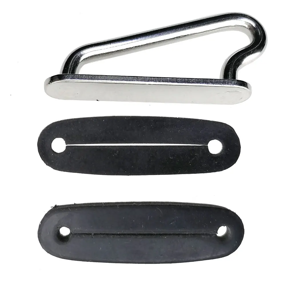 Scuba Diving Backplate Round Harness Adjustable Slider Tech Cave Diving