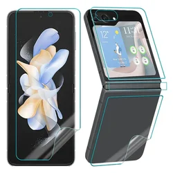 12 - in - 1 Hydrogel Film Soft Anti - Scratch Protective Screen Protector for ZFlip 6 (4in1 Set)