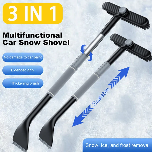 Achetez en gros Brosse à Neige De Voiture 3 En 1 Avec Grattoir à Glace  Brosse De Lavage De Voiture Avec Poignée En Mousse Pour Grattoir à Neige  Pare-brise Chine et Brosse