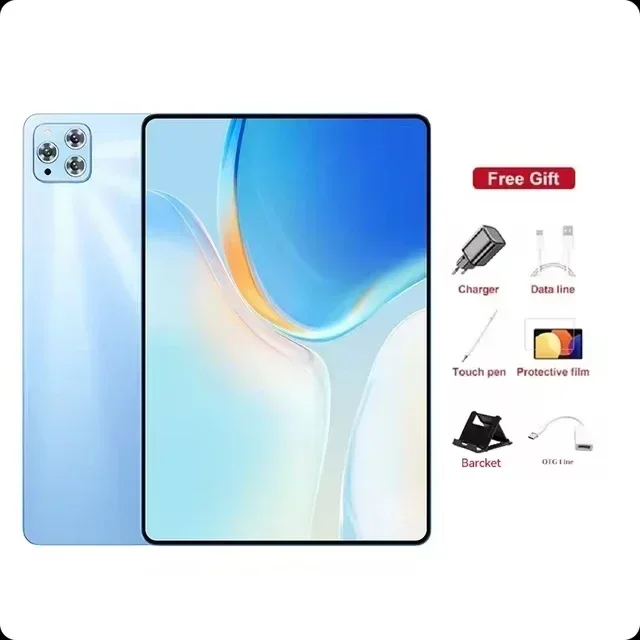 thumbnail image 1 of Tableta iPad Air Pro original nueva versión global de 11 pulgadas HD 4K Android 13 16 GB + 1 T 20000 mAh 5G Dual SIM Bluetooth WiFi GPS Tablet, 1 of 5