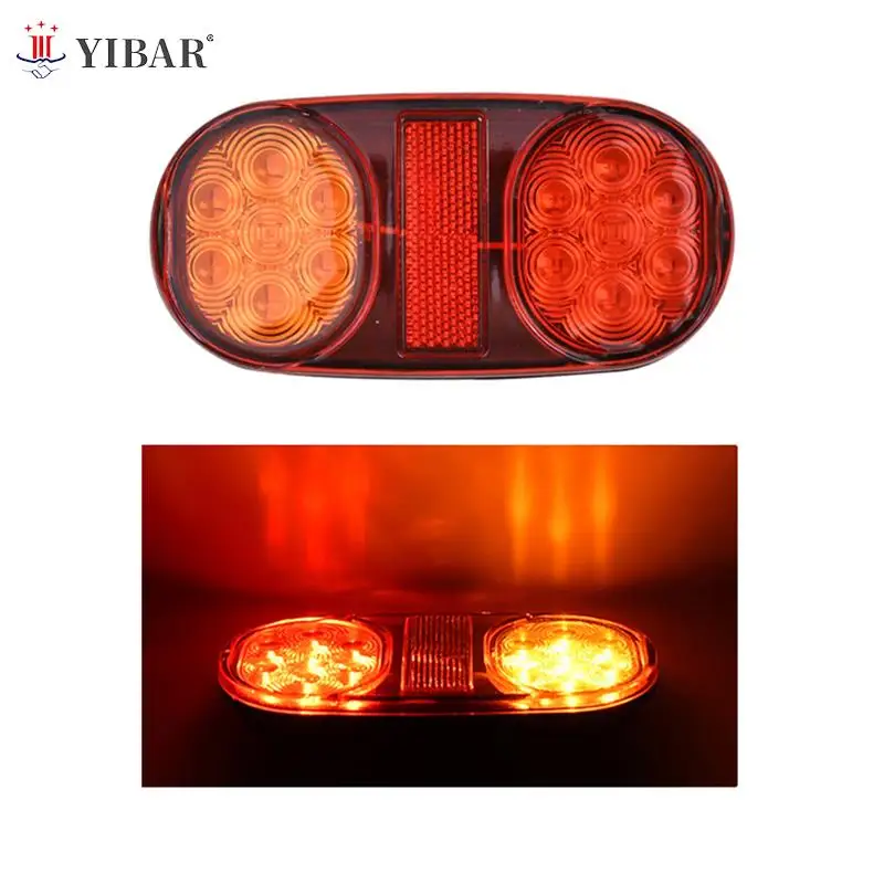 

14 LED 12V Truck Trailer Boat Caravan Car Rear Tail Light Brake Taillight