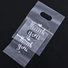 100Pcs Mini Thank you Plastic Gift Bags Wedding Candy Bags Shopping Carrier Bags 3