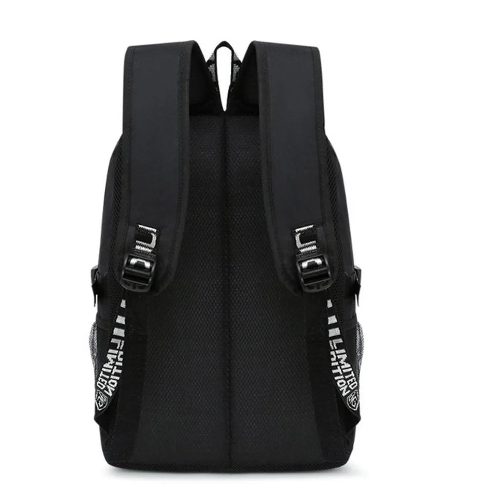 Classic Korean version USB student for boys and girls, casual travel backpack_voghion.com