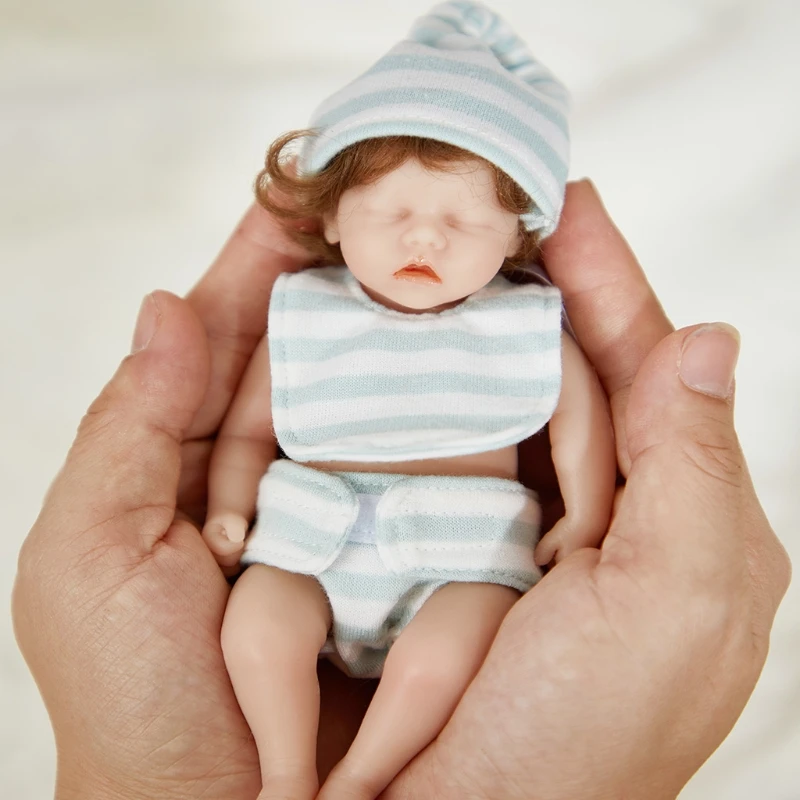 Buy Wholesale China Silicone Reborn Baby Doll Realistic Baby Girl 6 Inch/  15cm Lifelike Doll Gift Set For Kids & Reborn Baby Dolls at USD 14.3