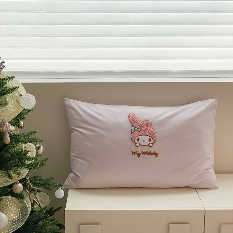 

Наволочка Sanrio Одиночная, 48-74 см, с рисунком «Мой Мелодия»