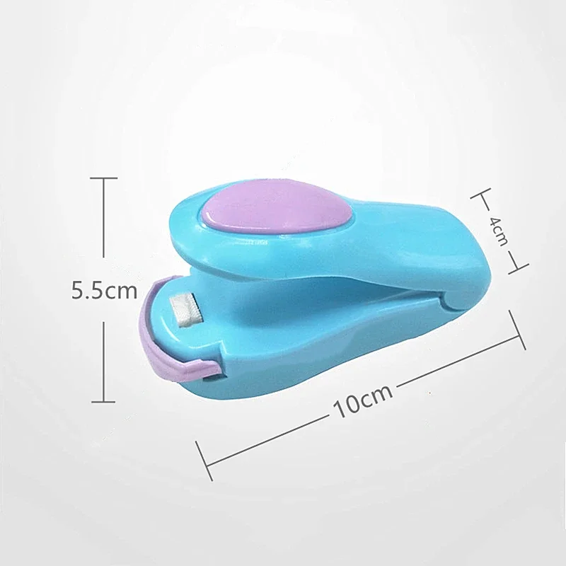 Portable Mini Sealing Machine Household Food Protector Plastic Bag Handy Kitchen Gadgets Easily Resealed