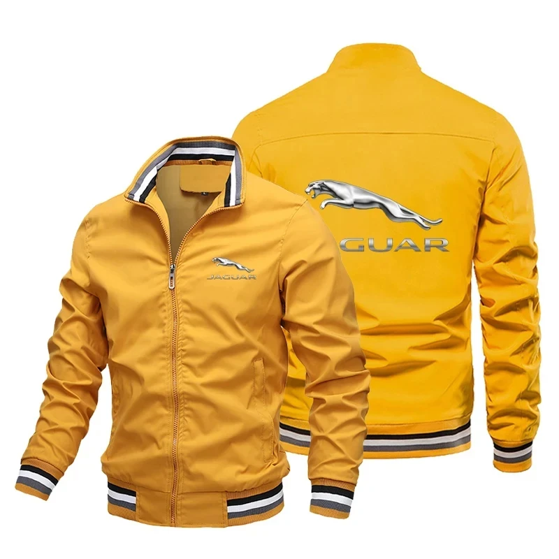 Outdoor Zipper Men's Ultra Thin Sports Jacket, Jaguar Car Logo, Sunscreen Clothes, Casual Fashion, Summer, New, 2023