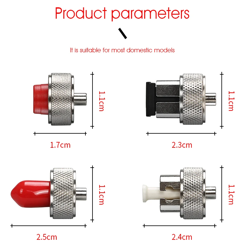 OTDR adaptér LC/FC/SC/ST adaptor pro grandway tribrer shinewaytech ruiyan jointwit g-link DVP svobodné doprava