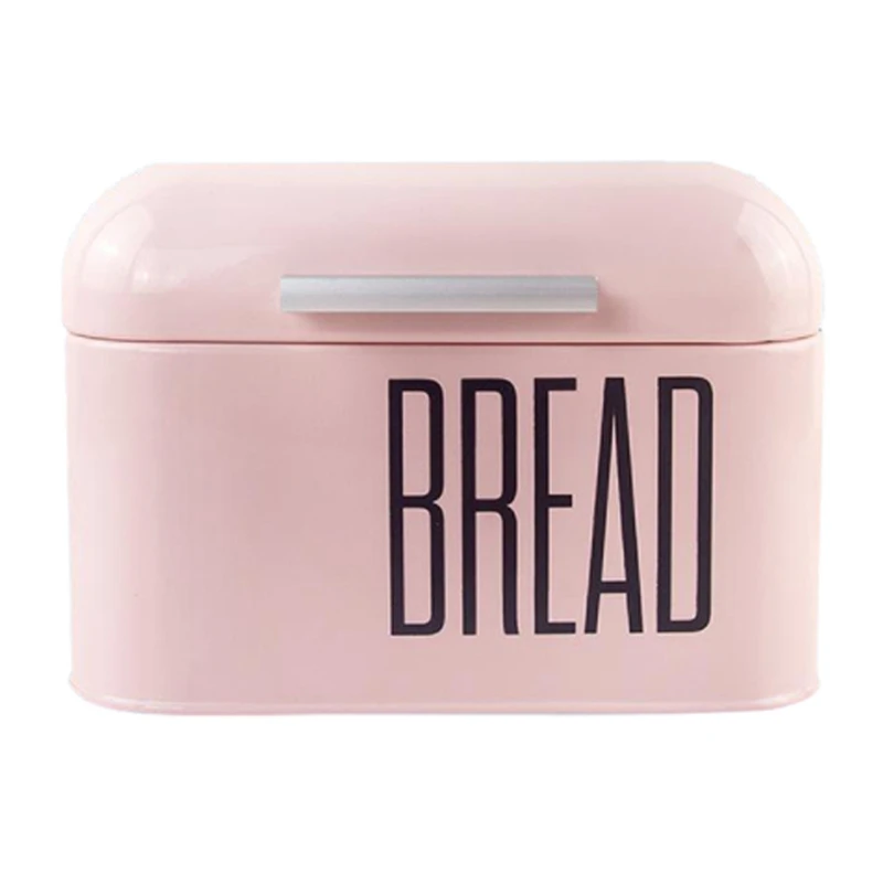 

Countertop Metal Bread Box Bread Bin Storage Container For Bakery Restaurant