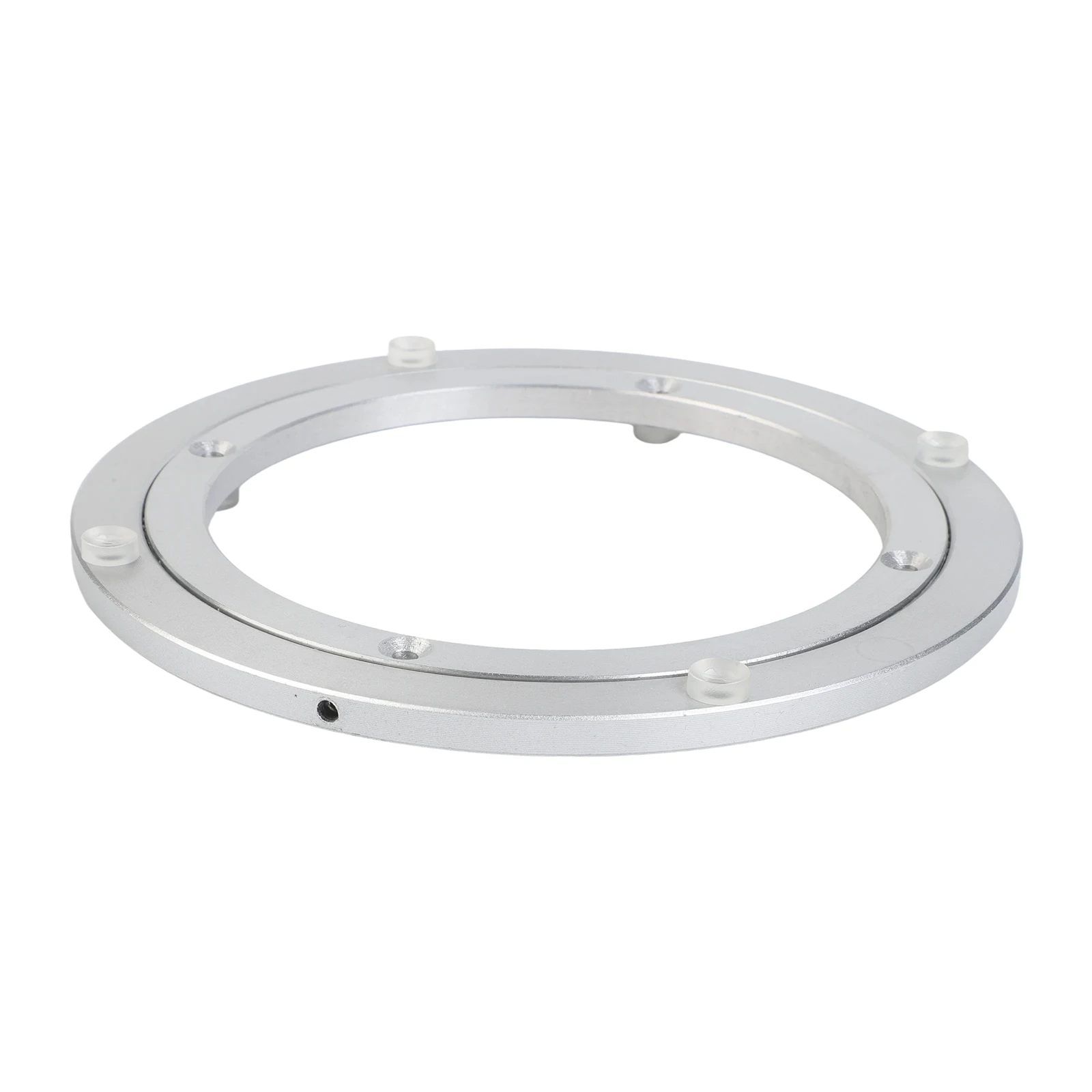 Matériel de base pivotante pour table tournante, plateau tournant à roulement rotatif, plateau tournant en aluminium robuste, plaque pivotante à roulement rond, pour tables rotatives rondes (taille