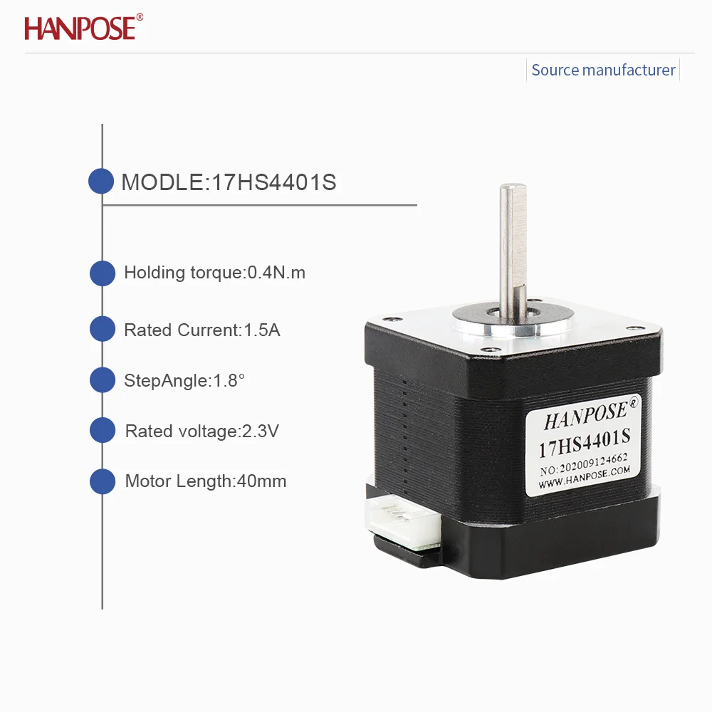 NEMA17 17HS4401S+TB6600 키트 스테퍼 모터 2.3V 1.5A 2상 4선 3D 프린팅 액세서리 모터 제조업체 직접 판매