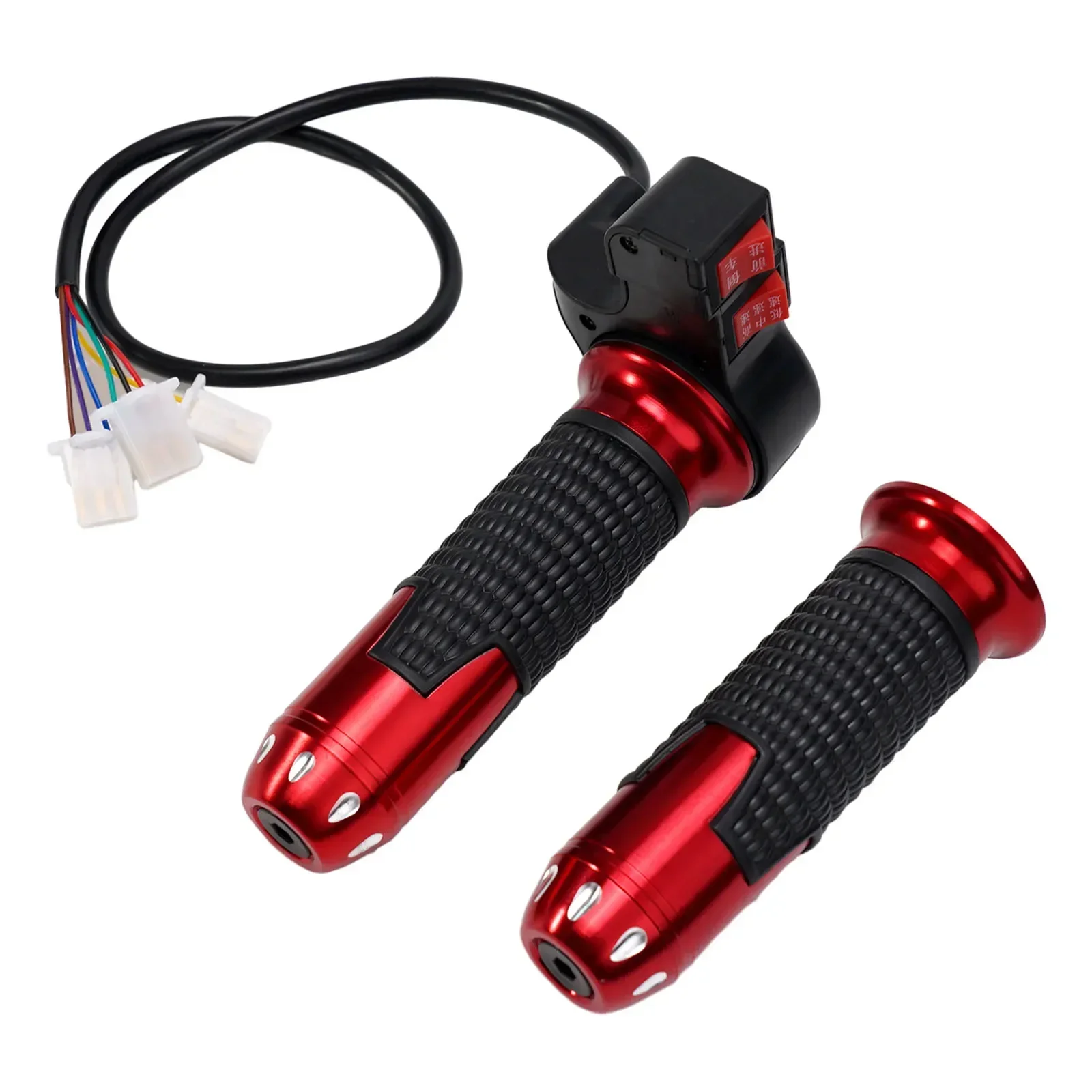 Enhanced Twist-Throttle for Electric Bicycles and Scooters - Durable ABS+Aluminum Alloy, Lightweight, with Cruise Function