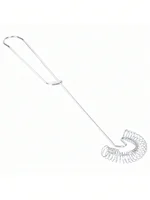 1 pièces fouet de cuisine batteur à oeufs en spirale fouet à Sauce de printemps pour mélanger mélanger l'agitation, acier inoxydable antiadhésif 5