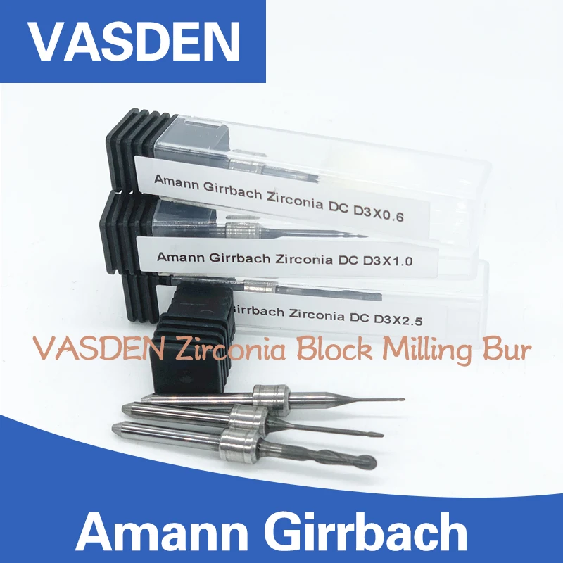 Amann-Girrbach-Cad-cam-Fresa-de-fresado-de-circonita-y-PMMA-de-1-0mm-v ...