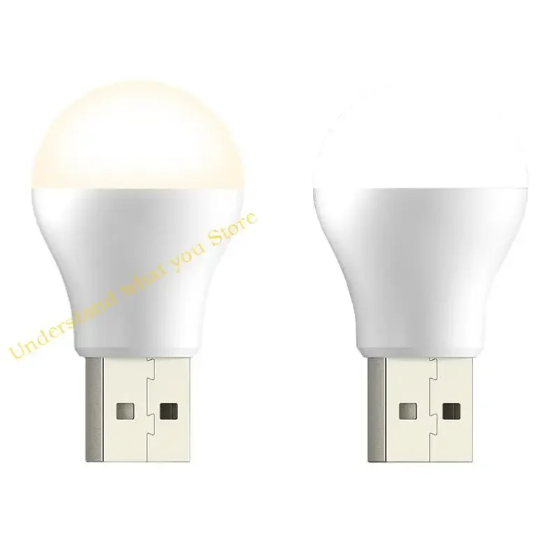 J60A 독서 조명 LED 랜턴 휴대용 캠핑 램프 미니 전구 5V USB 야간 조명 플러그 인 파워 북 라이트 테이블 램프 밝은