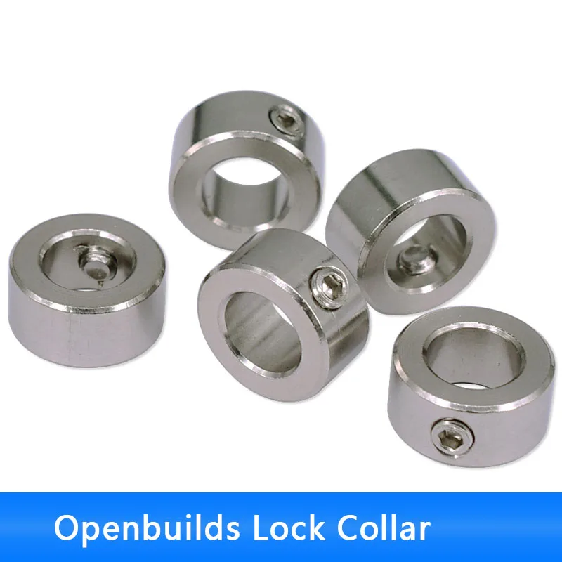 

5/10 шт. 8 мм T8 Openbuilds замок воротник T8 свинцовый винт Запорное кольцо из нержавеющей стали для 3D-принтера аксессуары