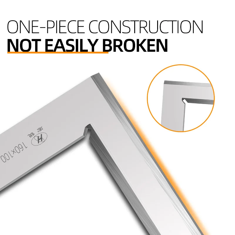 90 Degree Knife Edge Square Ruler For Woodworker Metal Carpentry And Joinery Tools Set Squares Measurment Try Square Angle Ruler 2