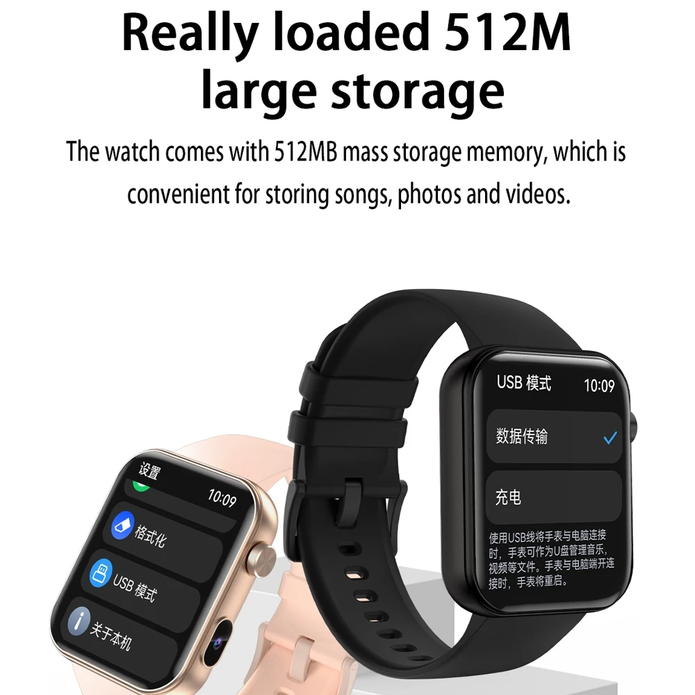 2025 New Smart Watch with Camera Dynamic Dial Bluetooth Call Photo Recording Video Recording Multi Motion Mode Android iOS Watch