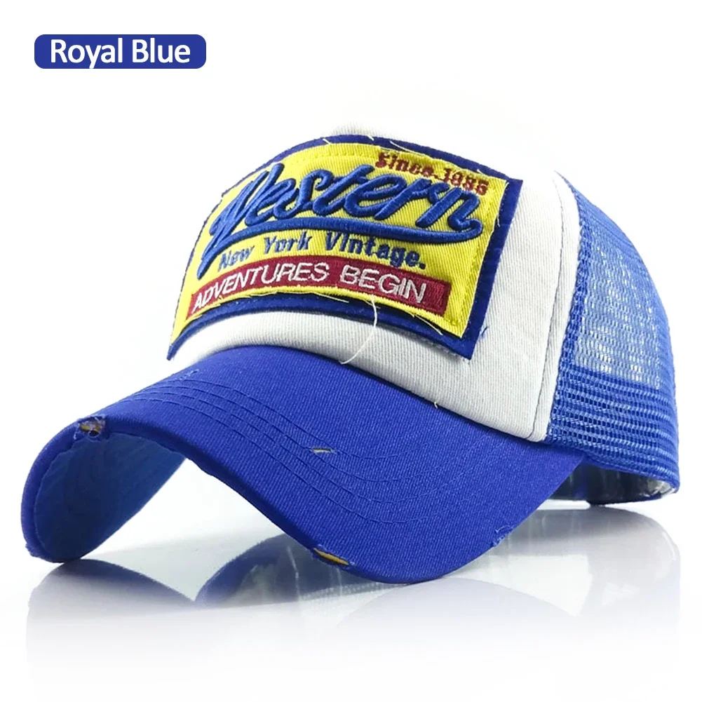 Tennis Caps Yoga Baseball Hats Streetwear Letter Embroidery Mesh Dad Baseball Cap Snapback Hip Hop Outdoor Y2K Trucker Hats for Women Men