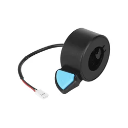 Enhanced Blue Thumb Throttle Accelerator for Electric Scooter - Finger Dial Speed Controller Replacement (S1P Blu Trig)