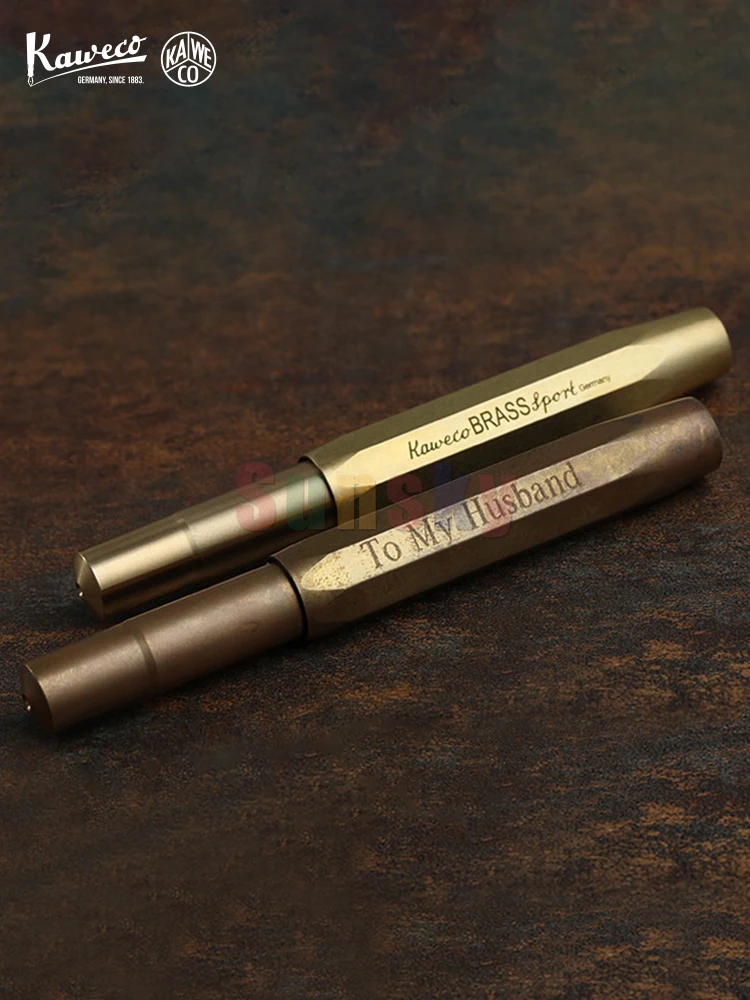 Kaweco Brass Sport Gel/Ballpoint Including 0.7 mm Rollerball Pen,Ink Flows  Smoothly Over The Ceramic Ball Onto The Paper Surface - AliExpress