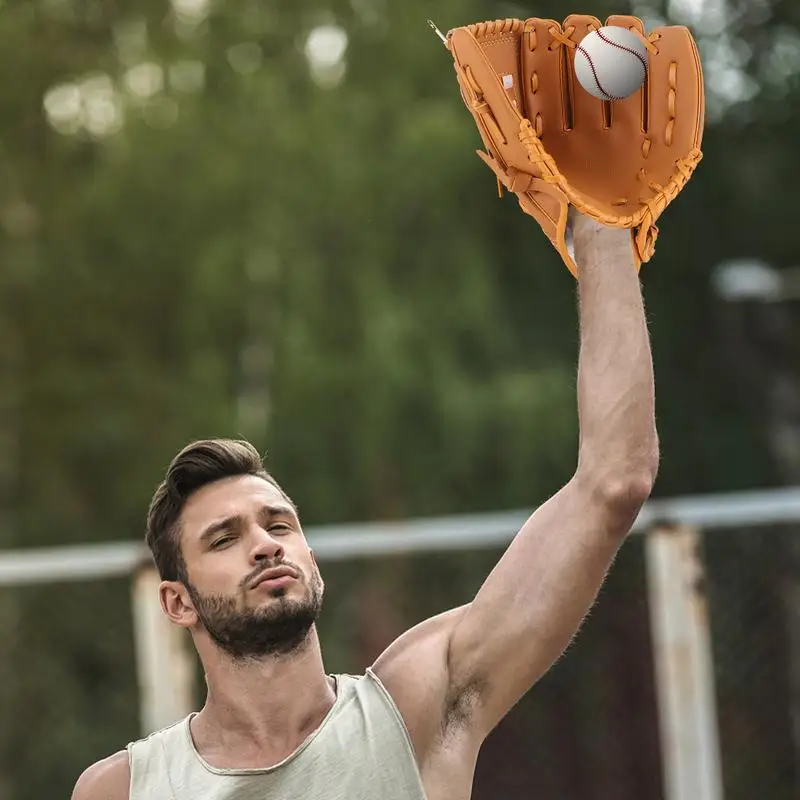 Baseball Gloves Baseball Glove left Hand Throwing Baseball Gloves Catching and Pitching Training Tools for Beginner & Youth