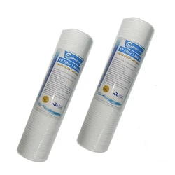 2 - Pack 10 - Inch 1 - Micron Sediment Water Filter Cartridges (2pcs)
