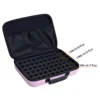 60 Slots Essential Oil Storage Case, Essential Oils Carrying Case With Detachable Sponge Holds 20 bottles 15 ml (0.5 fl.oz) 30 b 5