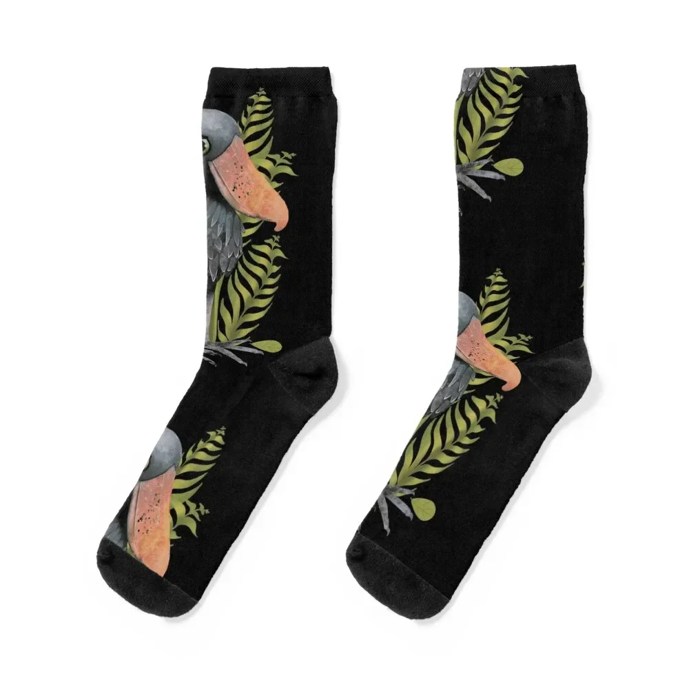 Shoebill Stork Socks custom sports Sports Ladies Socks Men's