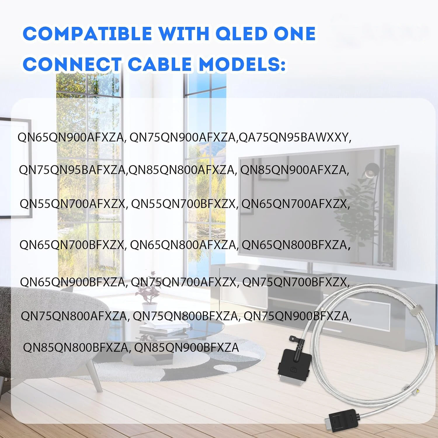 

Original Brand New BN39-02688A = BN39-02688B Connect Cable is for Neo QLED 8K Smart TV QN900A, QN800A, QN700A QN95A Series TV