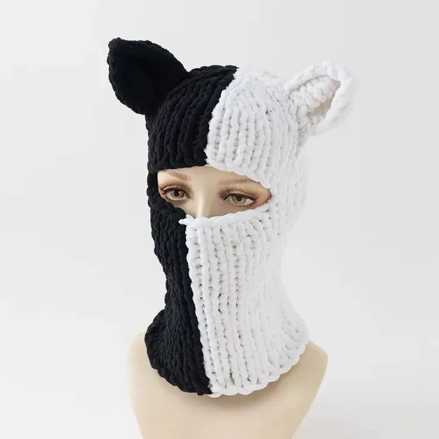 Knitted Fun Balaclava Mask Hat 6