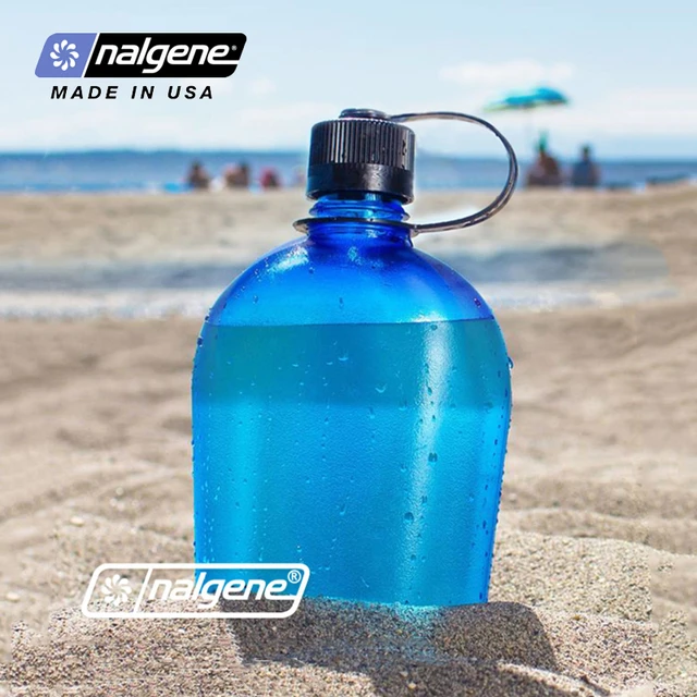 Nalgene-botella de agua para deportes al aire libre, portátil, a prueba de  fugas, para acampar, senderismo, Fitness, 1000ml - AliExpress