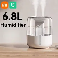 Xiaomi MIJIA 6.8LUSB Double Spray Low Noise  Large Capacity Humidifier Home Bedroom Office Night Light Essential Oil Diffuser ﻿ 1