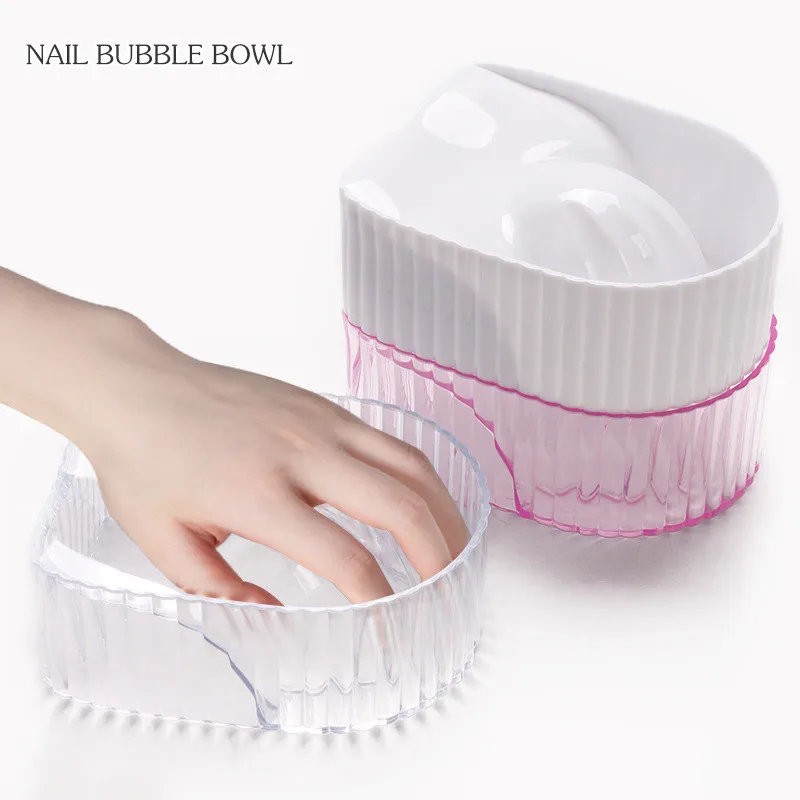 

Nail Soak Finger Bowl Nail Polish Gel Removed Dead Skin Softens Acrylic Finger Spa Bath Treatment Soak Bowl Manicure Salon Tools